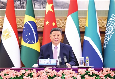 习近平出席金砖国家领导人线上峰会并发表重要讲话